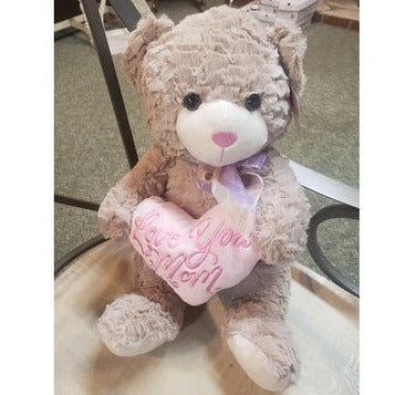 Plush Bear Love You Mom