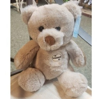 Sitting Soft Taupe Fur Baby 10''