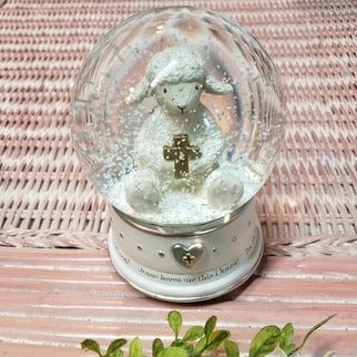 Jesus Loves Me Musical Water Globe
