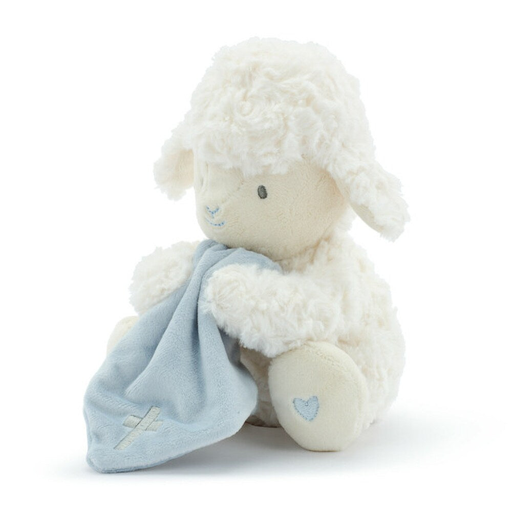 Jesus Loves Me Mechanical Lamb, Blue