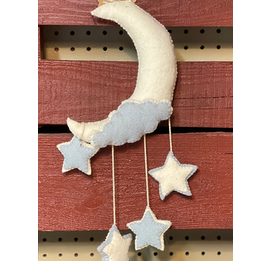 Blue Moon Wall Hanging