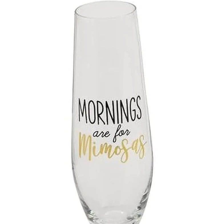 Mimosas Stemless Champagne Glass