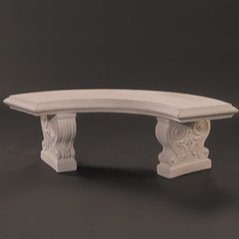 Curved Bench