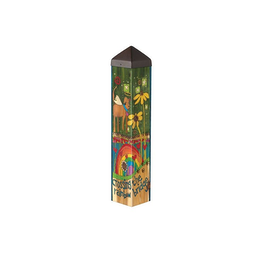 Rainbow Bridge Dog 20" Art Pole