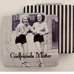 Girlfriends Matter Skating... Compact Mirror