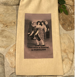 This Wine in Making Us Fabulous Wine Bag