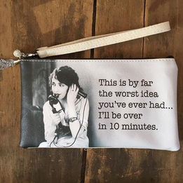 This is by far the worst idea...Adorable Wristlet Purse