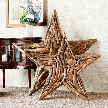 Harini Driftwood Branch Star 48"