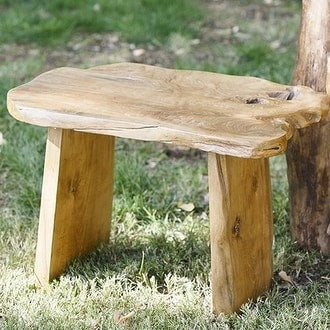 Habini Teak Small Garden Bench