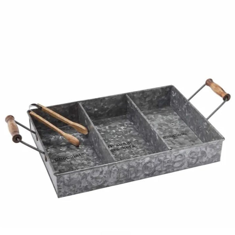 Smores Labeled Tin Tray Set