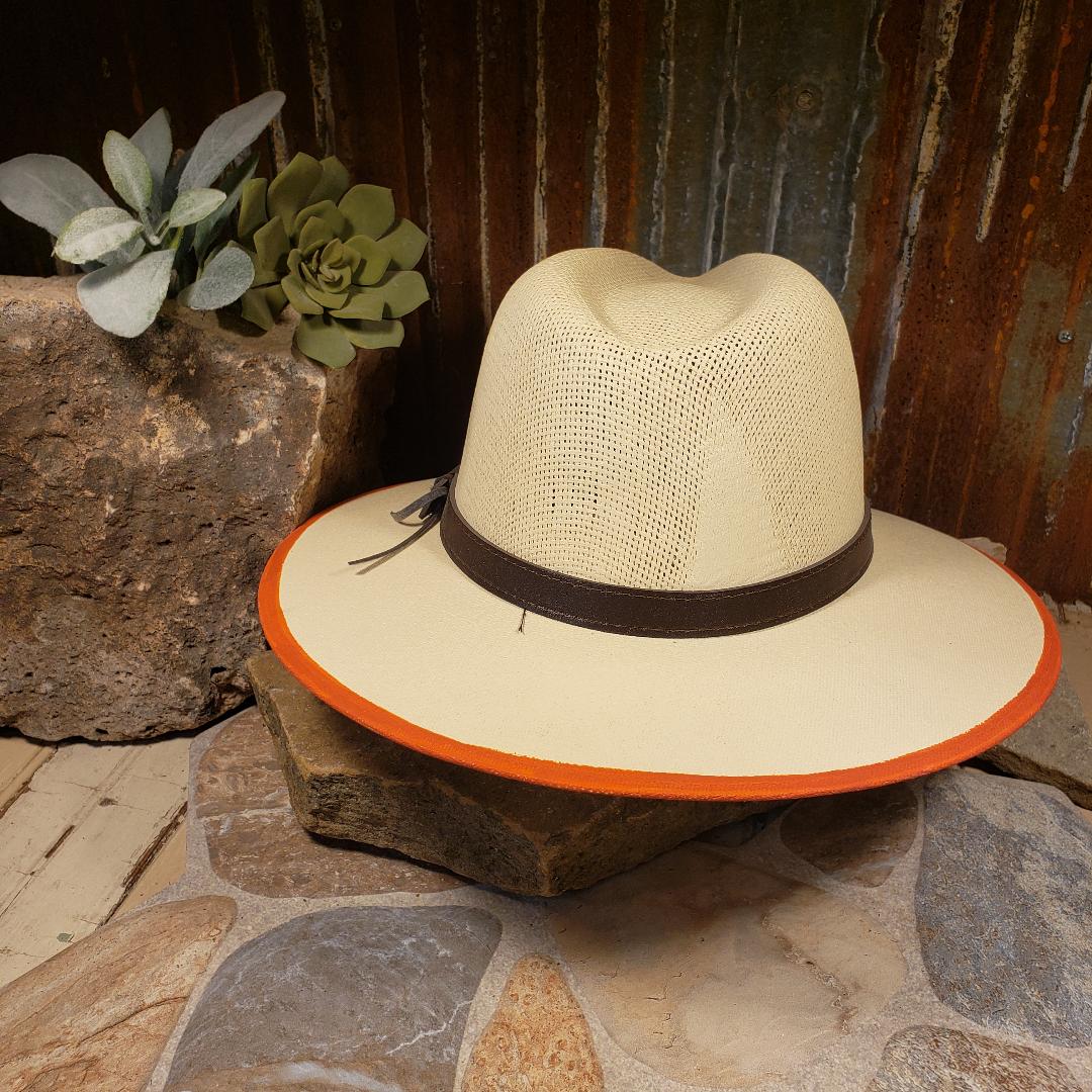 Astros Straw Hat Cream