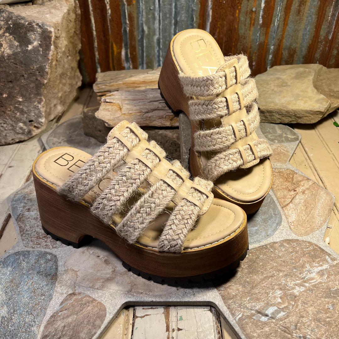 Beach Daze Platform Heel