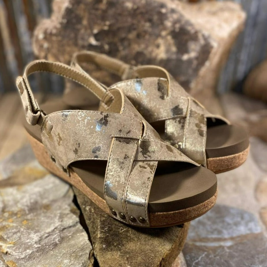 WOW Acid Mixed Wedge Sandal