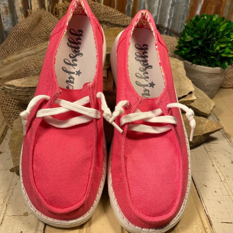 Holly 3 Pink No Tie Sneaker