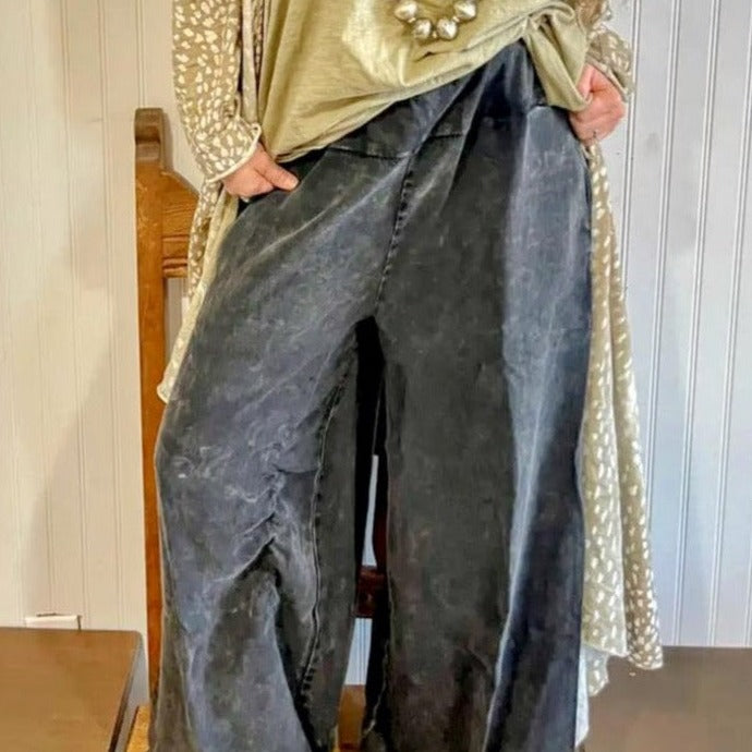 Distressed Gypsy Tinsel Pants