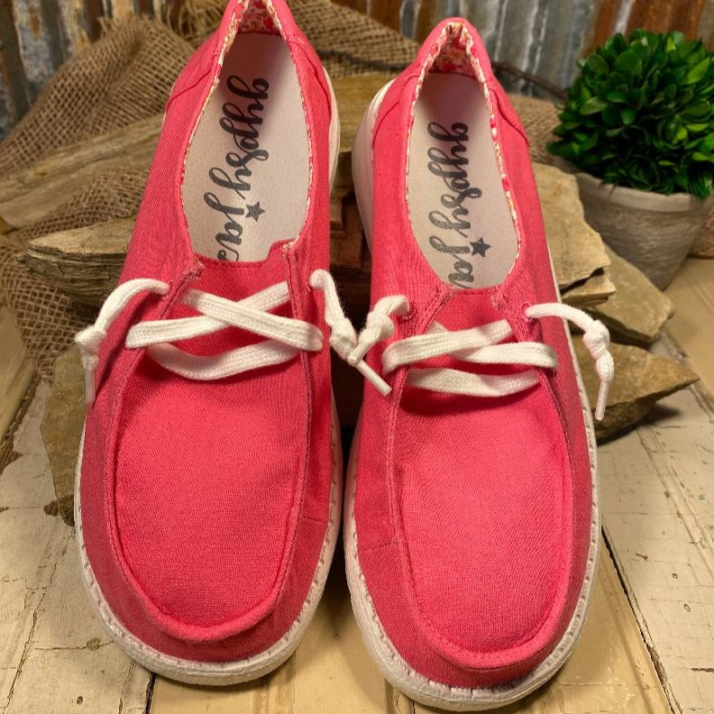 Holly 3 Pink No Tie Sneaker