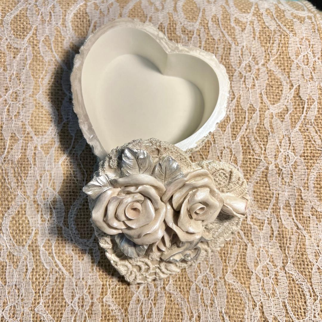 Heart 25th Anniversary Trinket Box