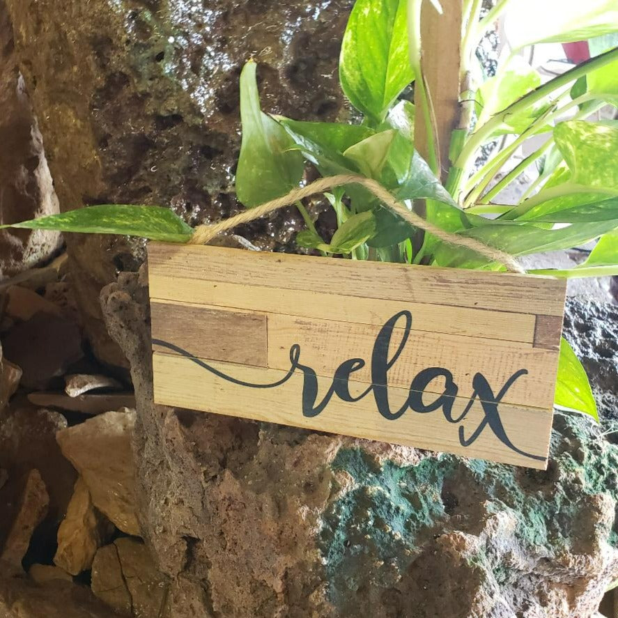 Relax Sign