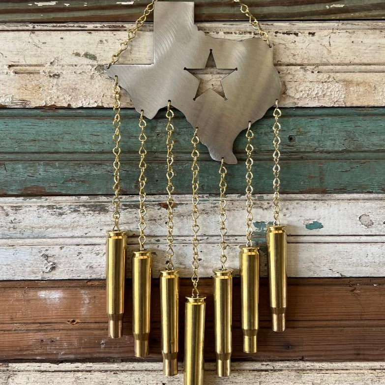 Texas Star Bullet Windchime .50 BMG