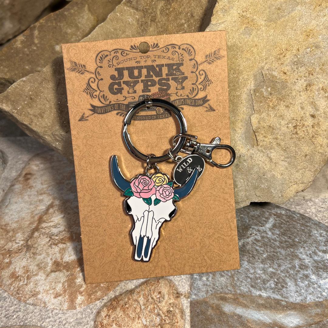 Wild & Free Keyring