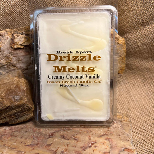 Creamy Coconut Vanilla Drizzle Melts