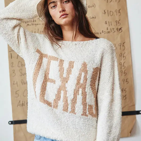 Texas Boatneck Sweater