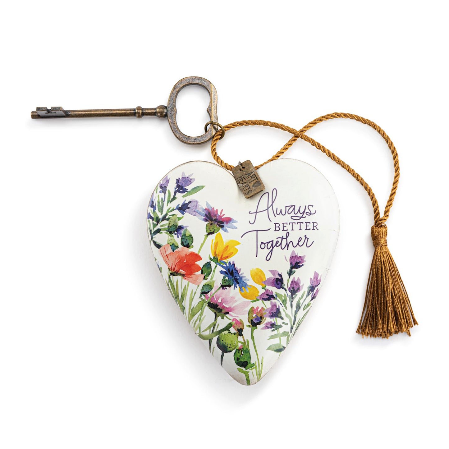 Friends Always Better Together Art Heart - 3.5in