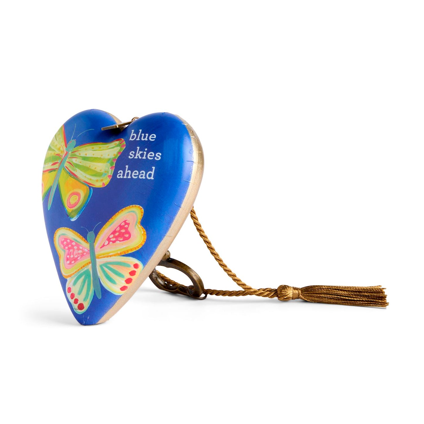 Blues Skies Ahead Art Heart
