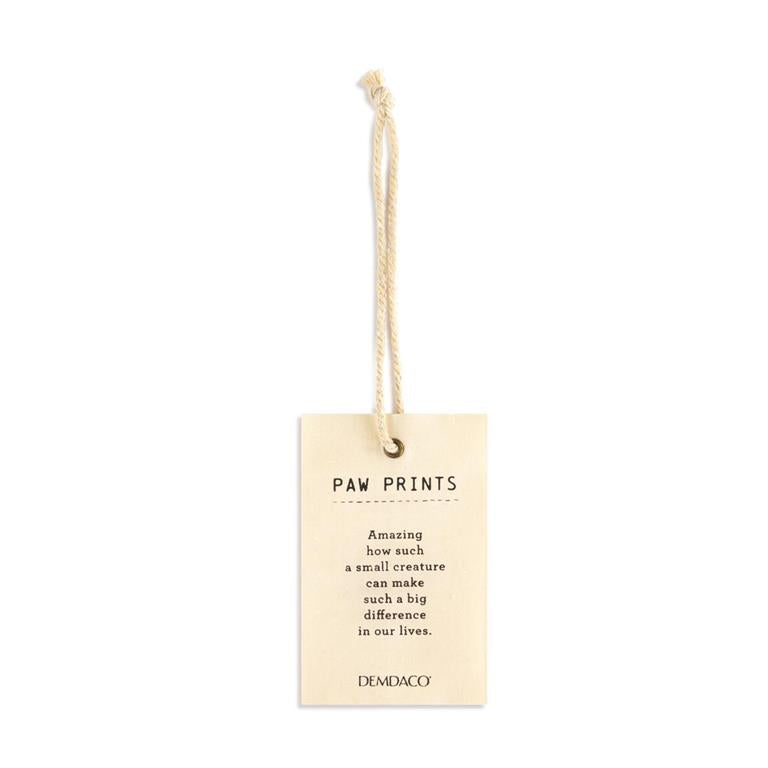 Paw Prints Inspired Bell - 4x5.5in