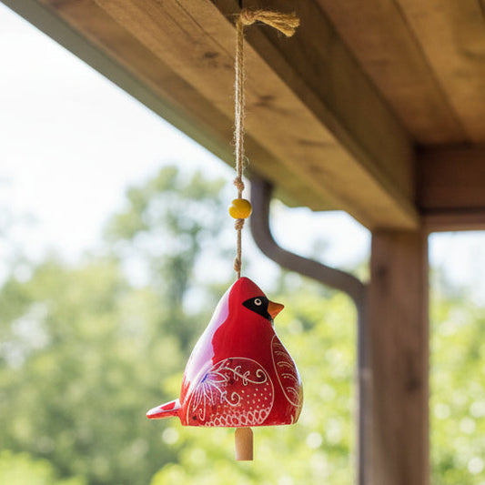 Cardinal Bird Song Mini Bell