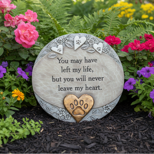 "Pet Heart" Serene Garden Stone