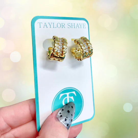 Jameson Huggie Earrings