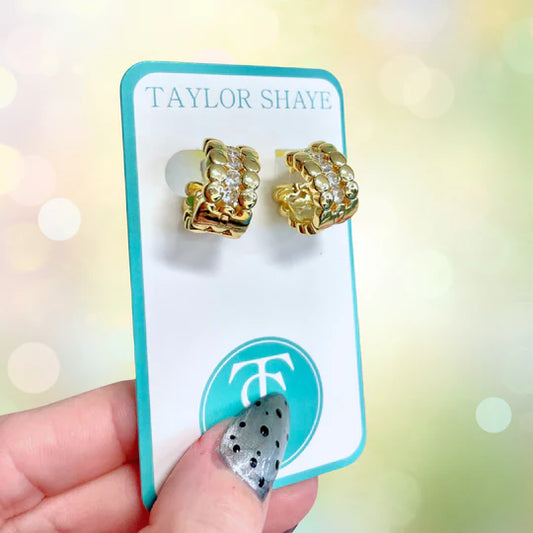 Jameson Huggie Earrings