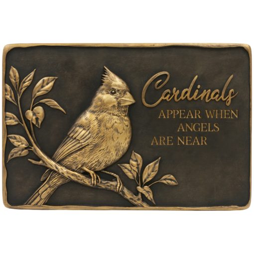 "Cardinals Appear" Memorial Stone