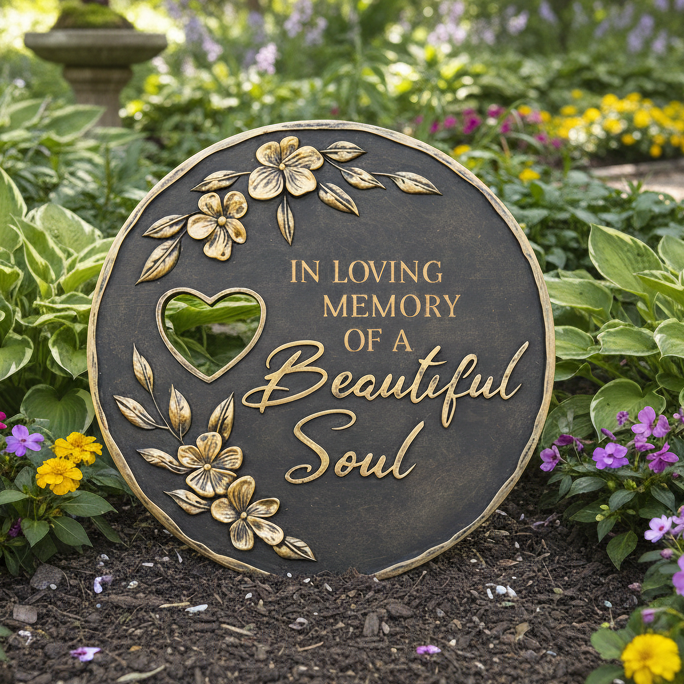 "Beautiful Soul" Garden Stone