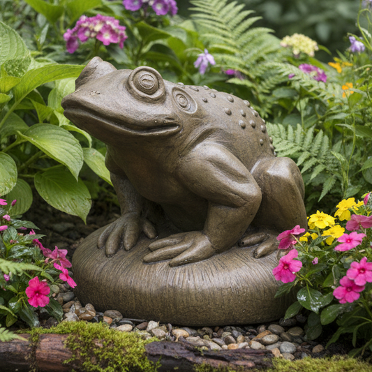 Small Frog Garden Statue