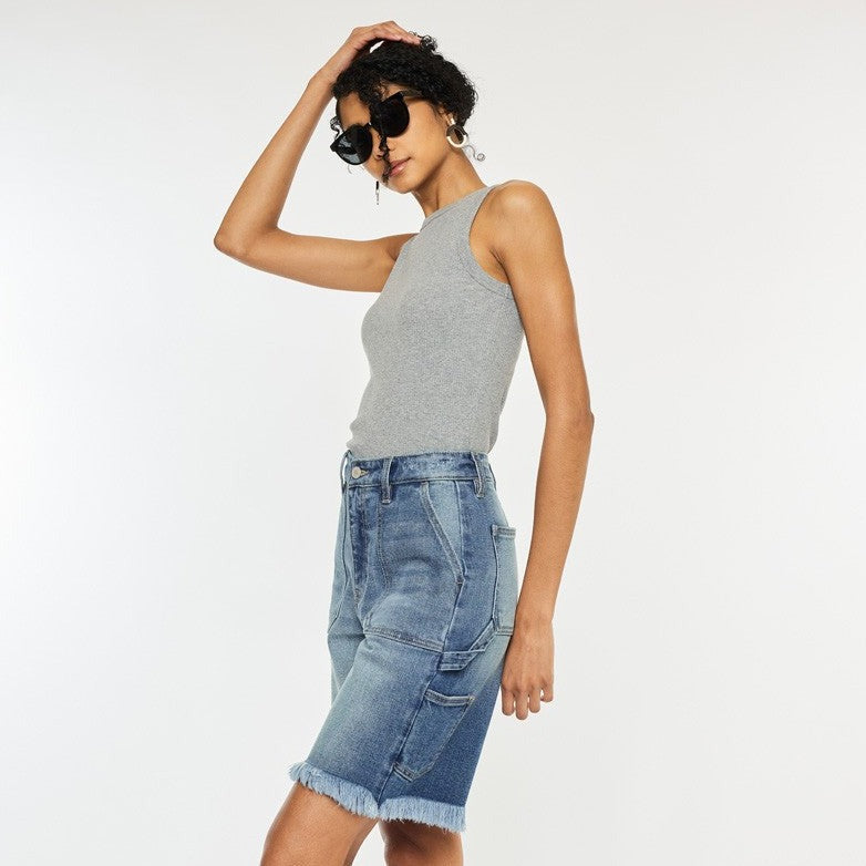 Boyfriend Bermuda Shorts