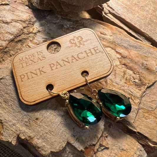 Deep Rich Green Earrings