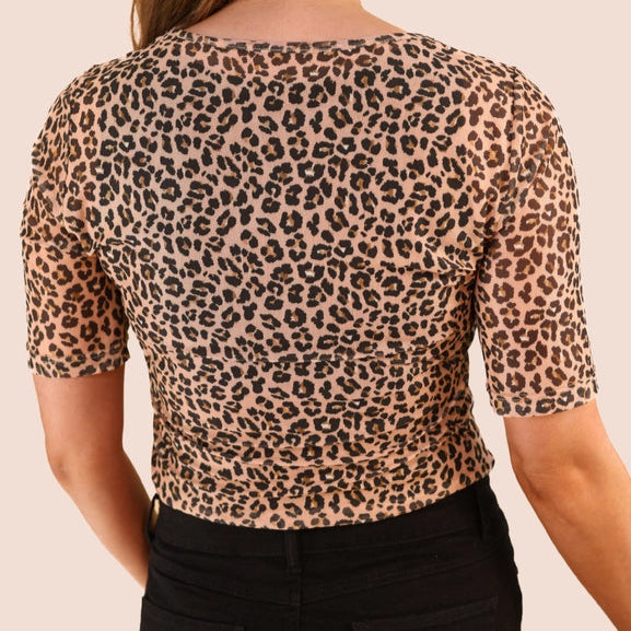 Sheer Instinct Mesh Top