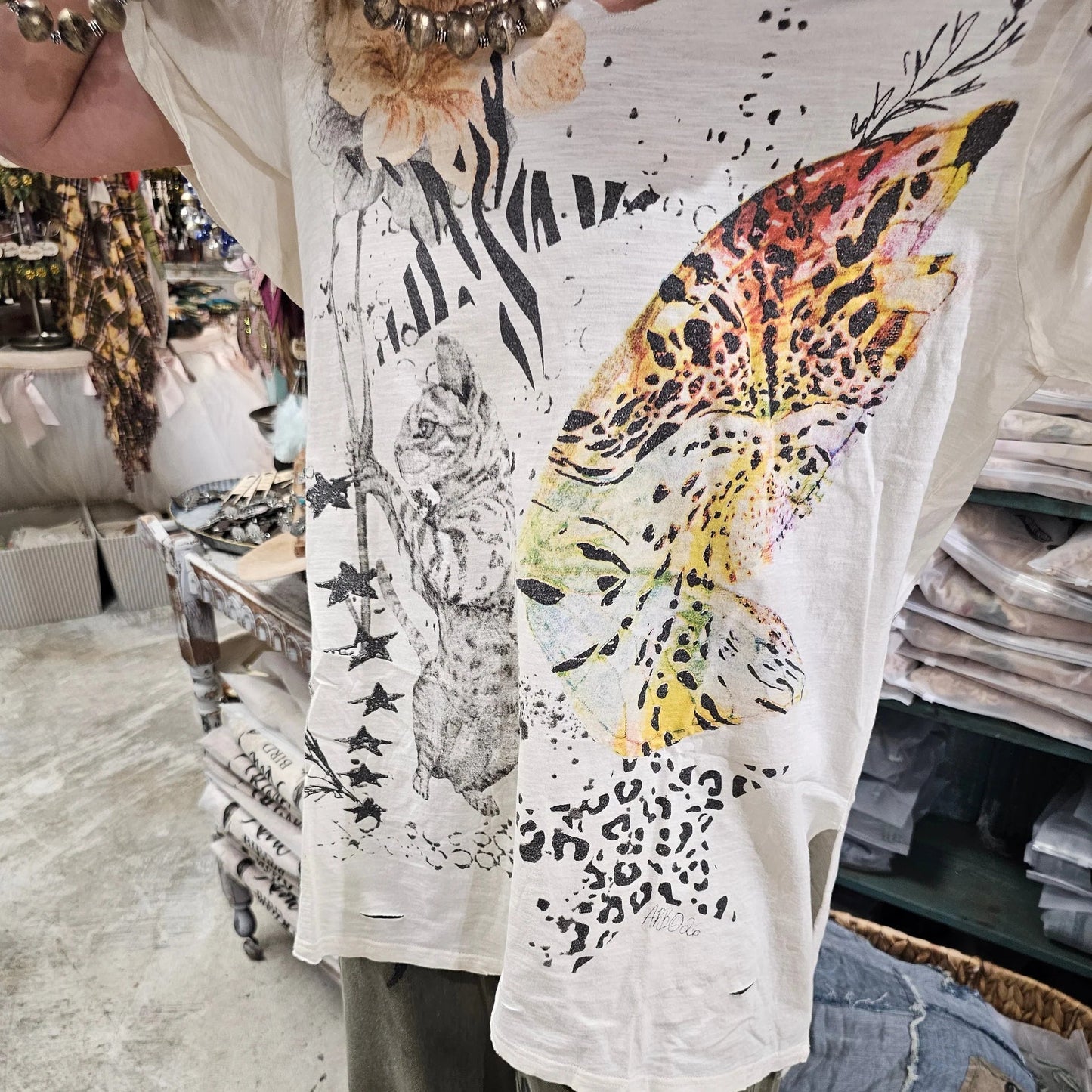 Whiskers Has Wings Shirt