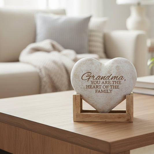 "Grandma" 3D Heart