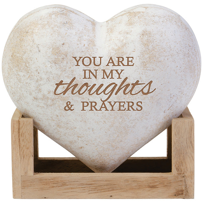 Thoughts And Prayers 3D Heart