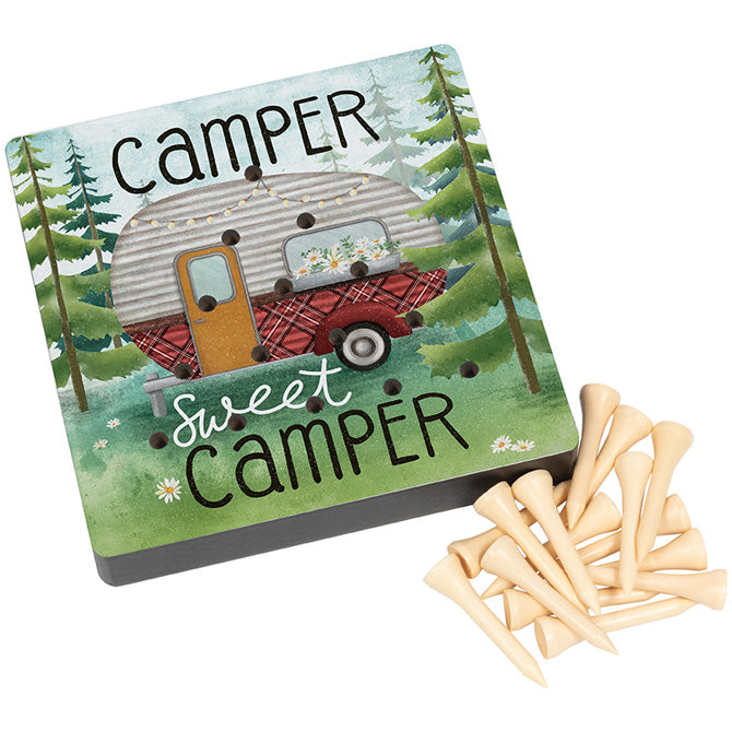 Camper Peg Game