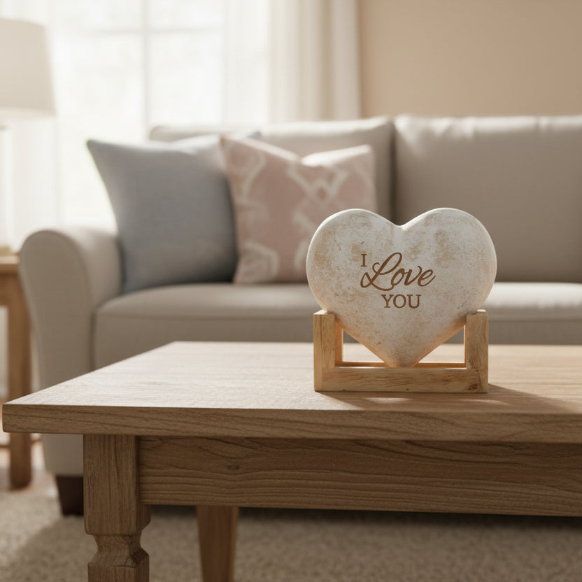 "I Love You" 3D Heart