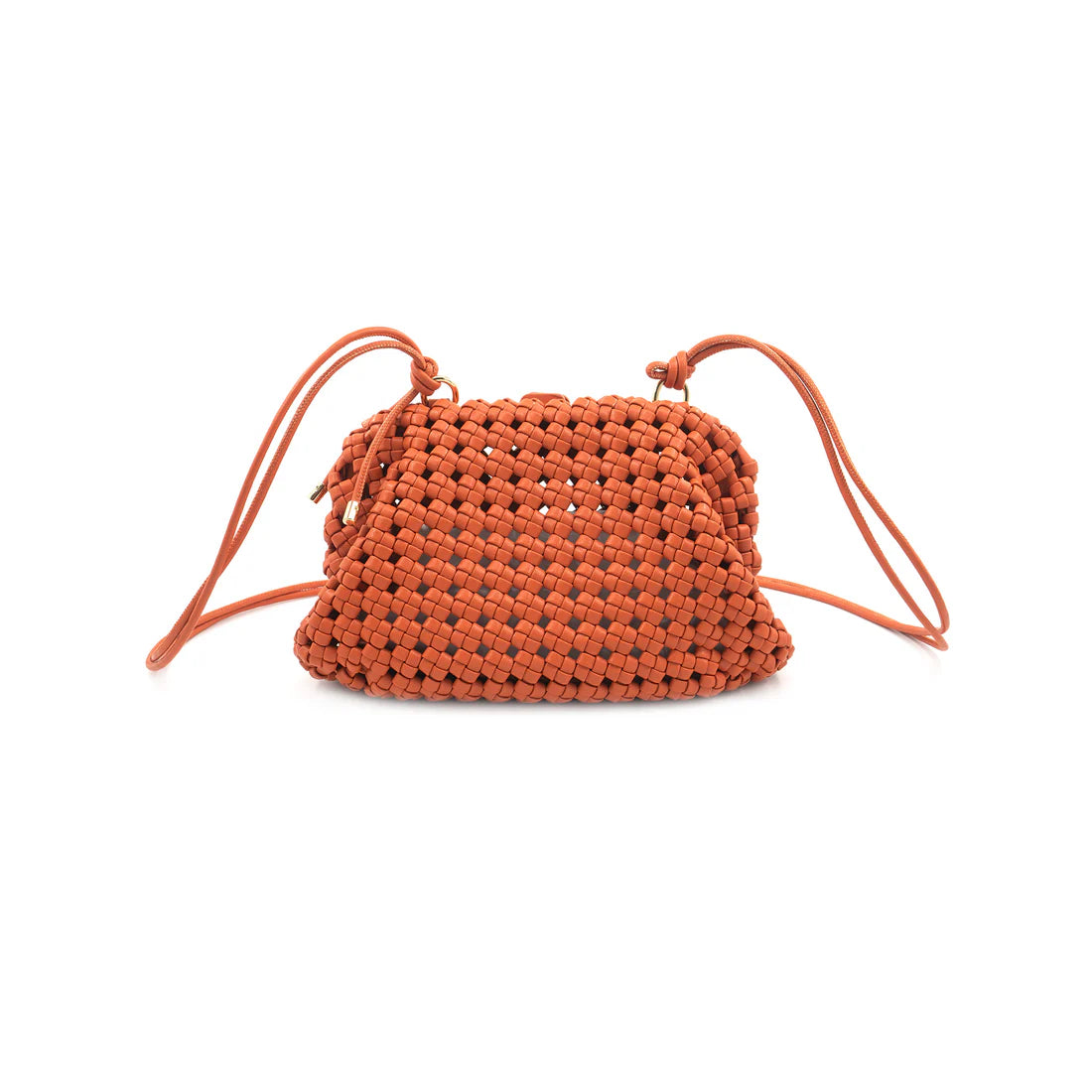 Woven Orange Cross Body