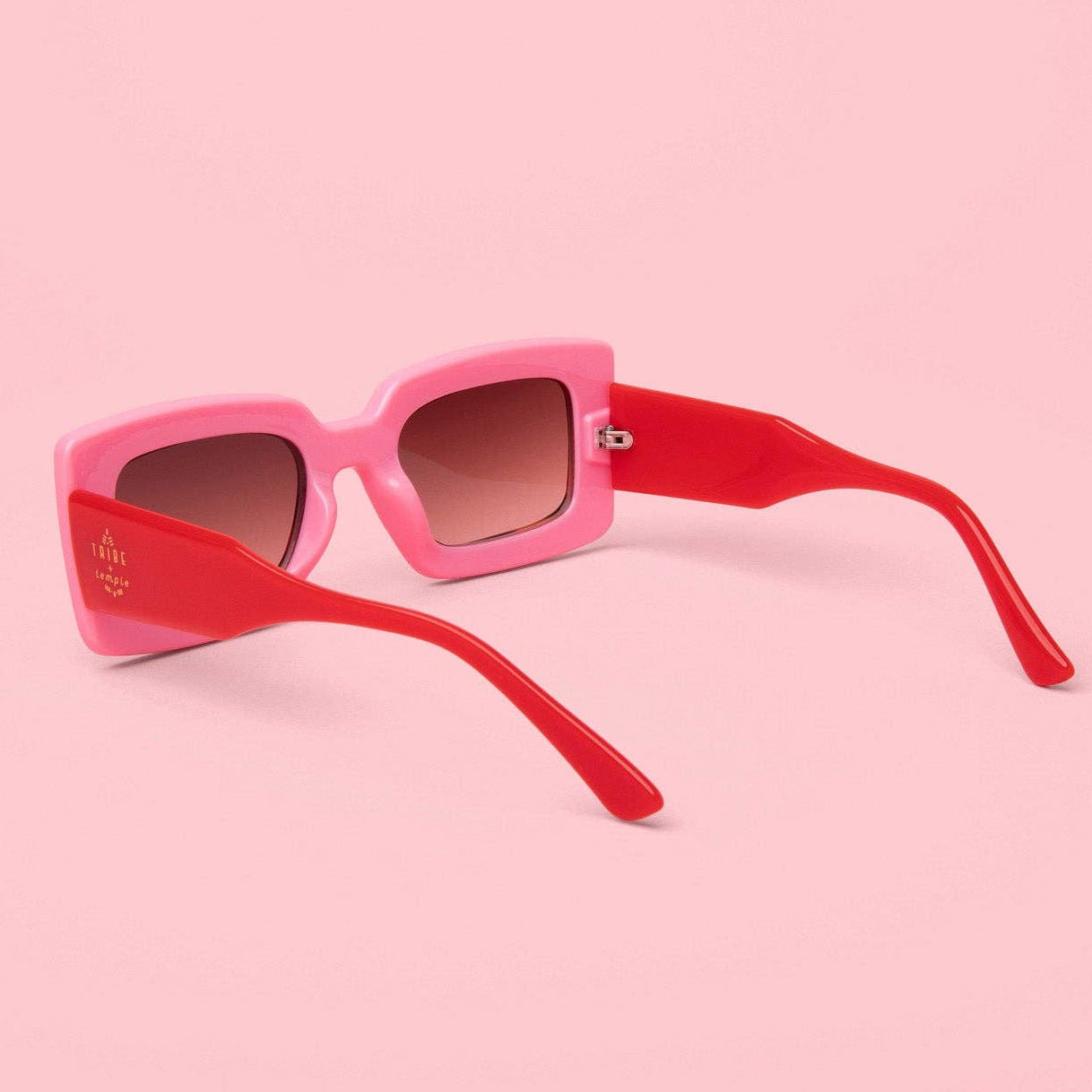 Deco Sunglasses Pink + Red