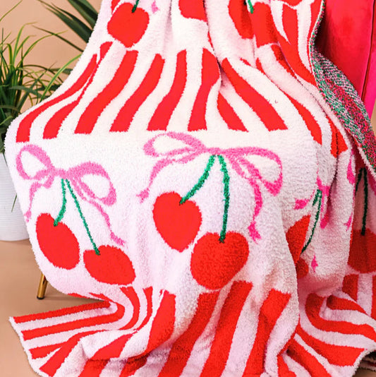 Cherry Bomb Blanket