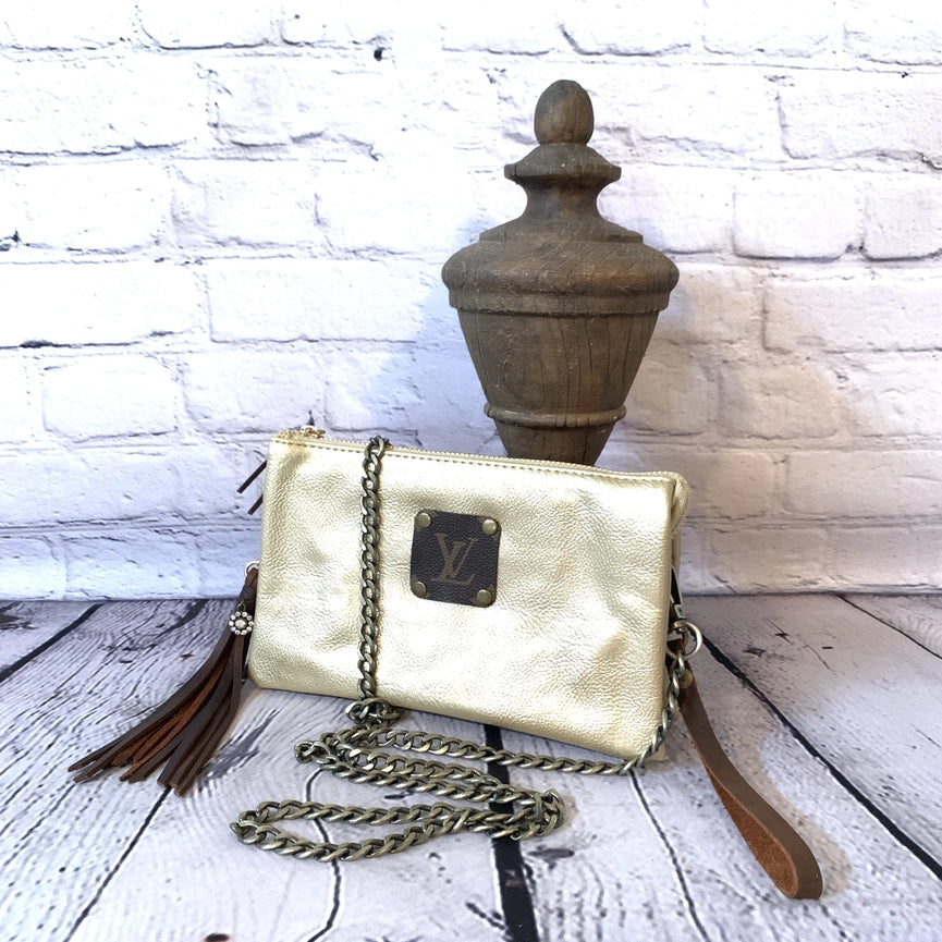 Goldie Upcycled Multi-Use Crossbody