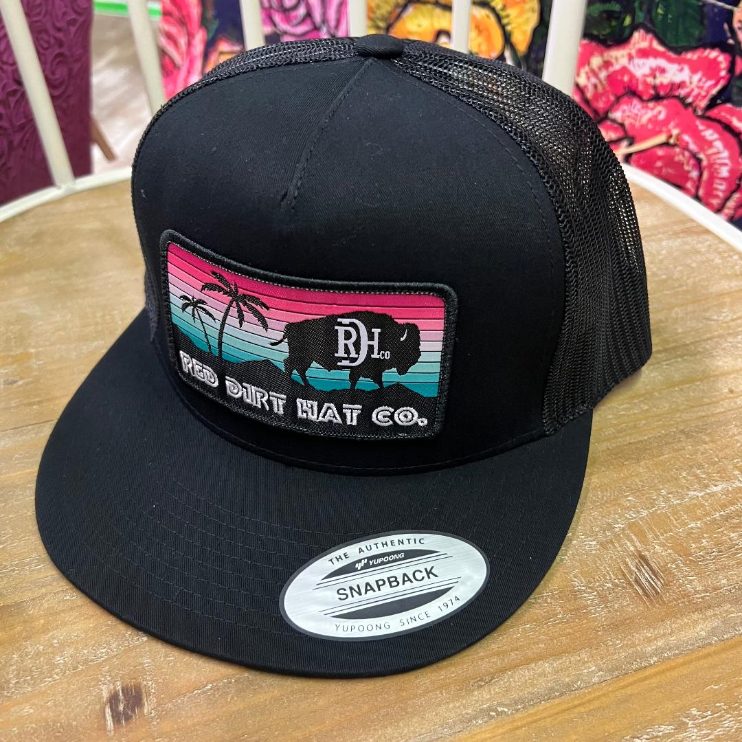 Miami Vice Black on Black 5 Panel Cap