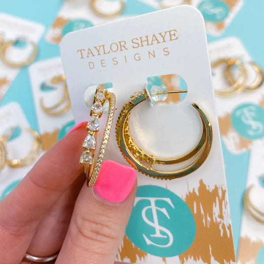 Eleanor Hoop Earrings